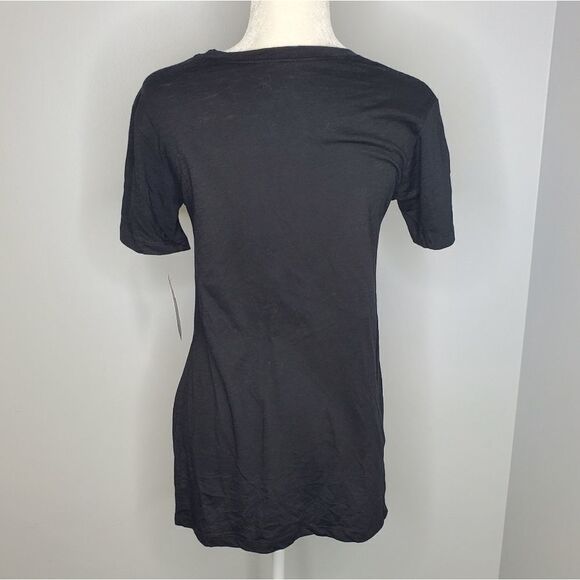 NEW STAR WARS x DOE t-shirt black split side short sleeve tee L - Picture 4 of 8